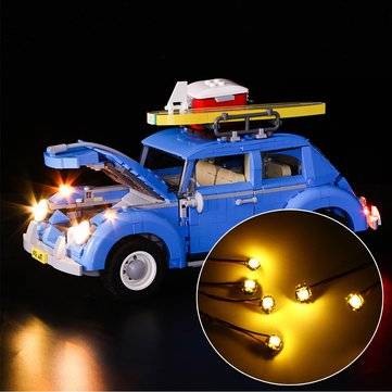 LED Light Lighting Kit ONLY For LEGO 10252 For Volkswagen Model Bricks