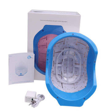 Rechargeable 678nm Low Light Laser Hair Regrowth Helmet Cap (PLUG: EUPLUG)
