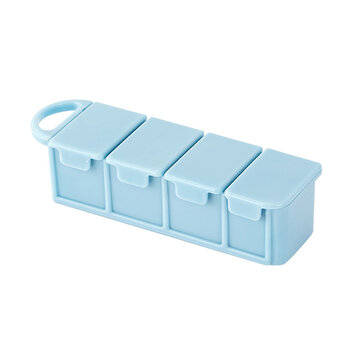 JORDAN&JUDY Portable Dispensing Kit One-week Travel Sub-packaged Mini-medicines Bo... (COLOR1: BLUE)