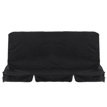 2/3 Seater Replacement Canopy Swing Hammock Seat Spare Sofa Chair Covers G... (COLOR & SIZE: BLACKL)