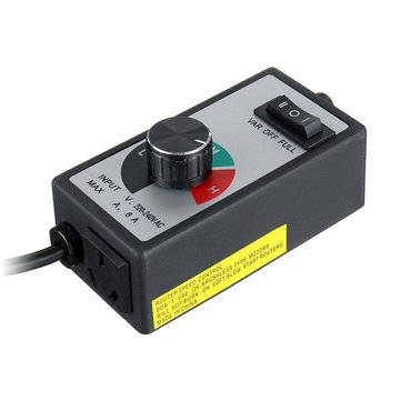8A Fan Variable Speed Controller Router Electric Regulator Controls 220V-240V