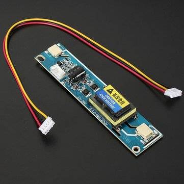 2 Lamp Backlight Universal LCD CCFL 10V-28V Inverter