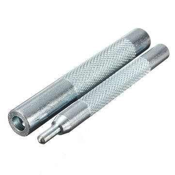 11pcs Craft Tool Die Punch Snap Rivet Setter Kit For DIY Leather Craft