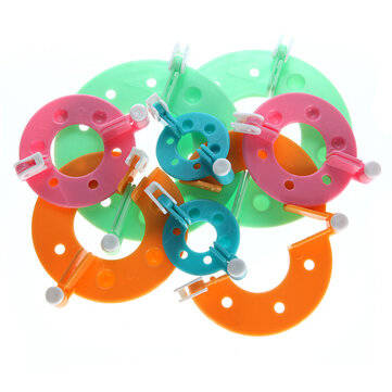 Essential Pom Pom Maker Fluff Ball Weaver Needle Craft Tool Kit
