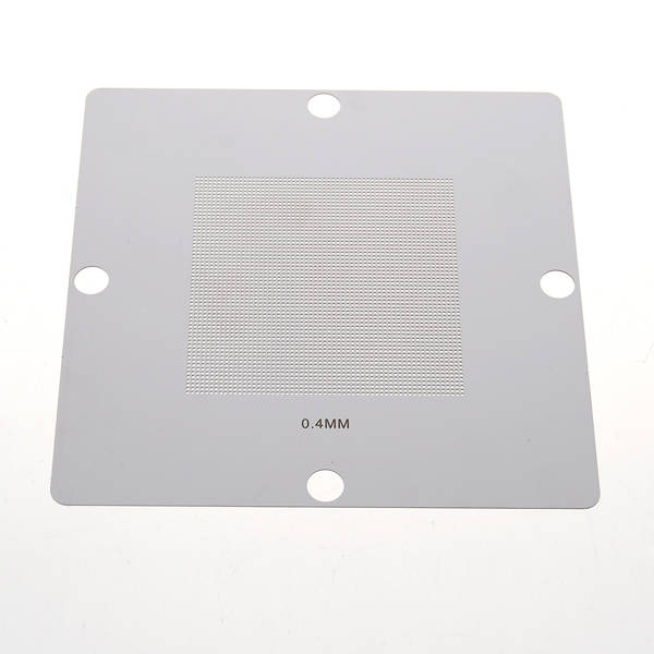 10 Pcs 90 X 90 Mm Bga Stencil Kit For Laptop Universal Reballing