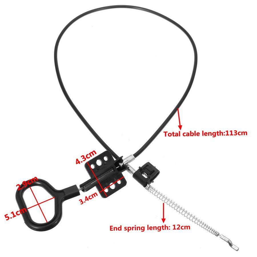 D Style Metal Replacement Cable Release Handle For Recliner Sofas Couch Chair