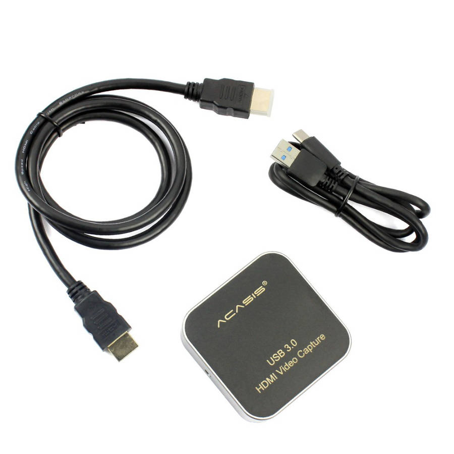 ACASIS USB3.0 1080P HD Video Capture Box for Game Live Broadcast Video Recording Card for Youtube OB
