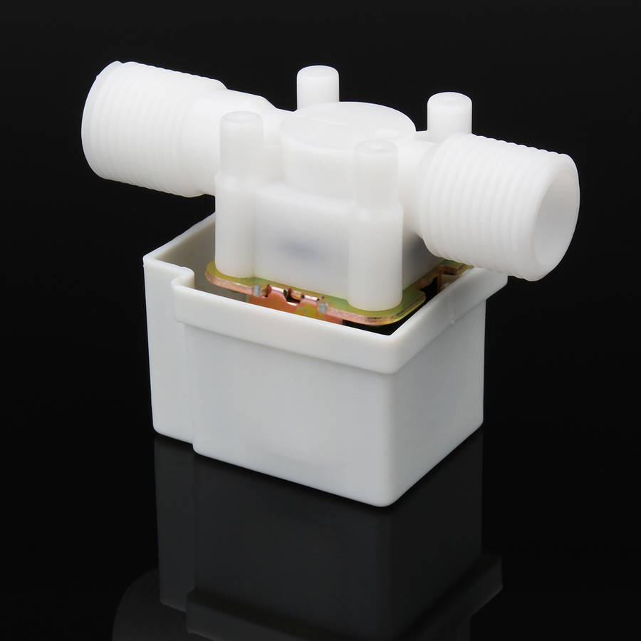 DC 12V Electric Solenoid Valve Switch Normally Closed Water Air Inlet Flow Switch