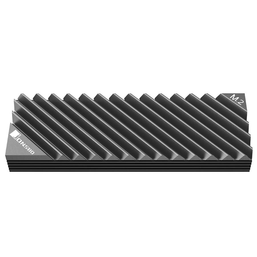 Jonsbo M2-3 M.2 2280 SSD Hard Disk Aluminum Heat Sink with Thermal Pad for Desktop PC Computer Cooli