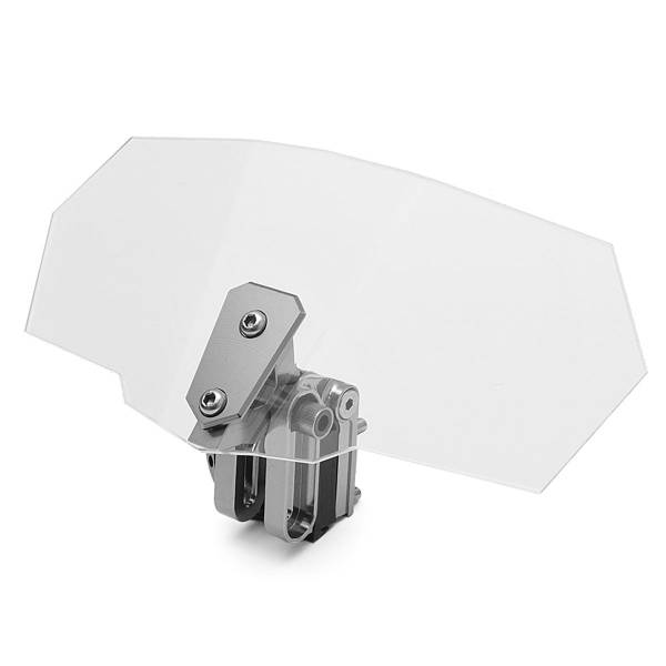 Universal Motorcycle Windscreen Deflector Pit Bike Windshield Transparent