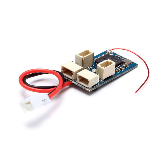 2.4G 4CH Micro Low Voltage DSM2 DSMX Compatible Receiver Built-in Brushed ESC