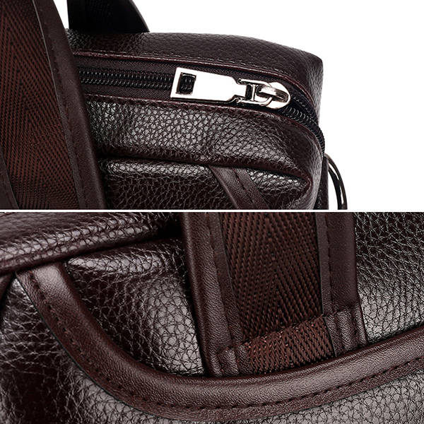 Men Genuine Leather Business Handbag Laptop Bags Briefcase Shoulder Bag