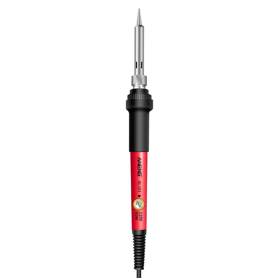 ANENG SL101 12PCS 60W 110V/220V Electric Soldering Iron Kit Temperature Adjustable with Replaceable