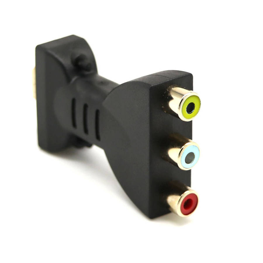 HD to 3RCA Video Audio AV Cable Cord Adapter for Computer TV
