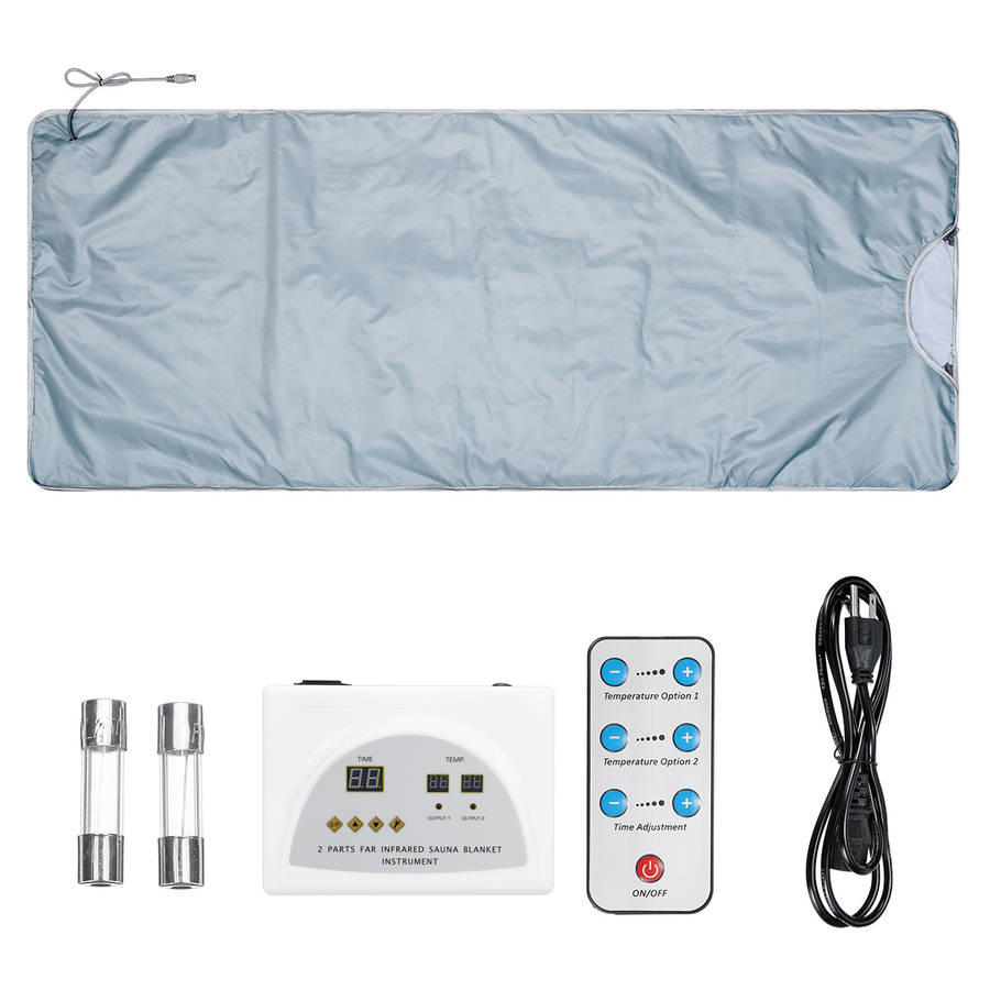 Far Infrared Sauna Heating Blanket Body Shape Slimming Detox Spa Beauty Machine