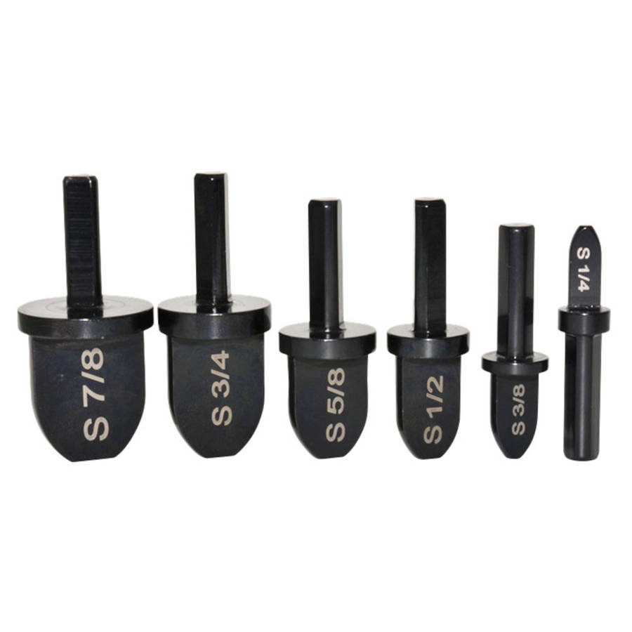 Drillpro 6pcs Imperial Tube Pipe Expander Swaging Tool for Air Conditioner Copper Pipe Swaging Tool