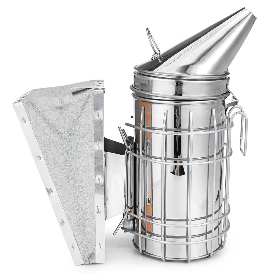 8 in 1 Beekeeping Bee Smoker Heat Shield Protection Scraper Equipment Tools