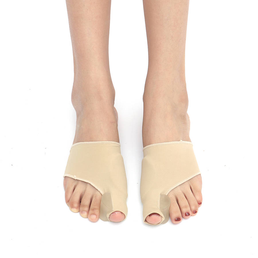 1 Pair Toe Bunion Protector Straightener Separator Corrector Hallux Valgus