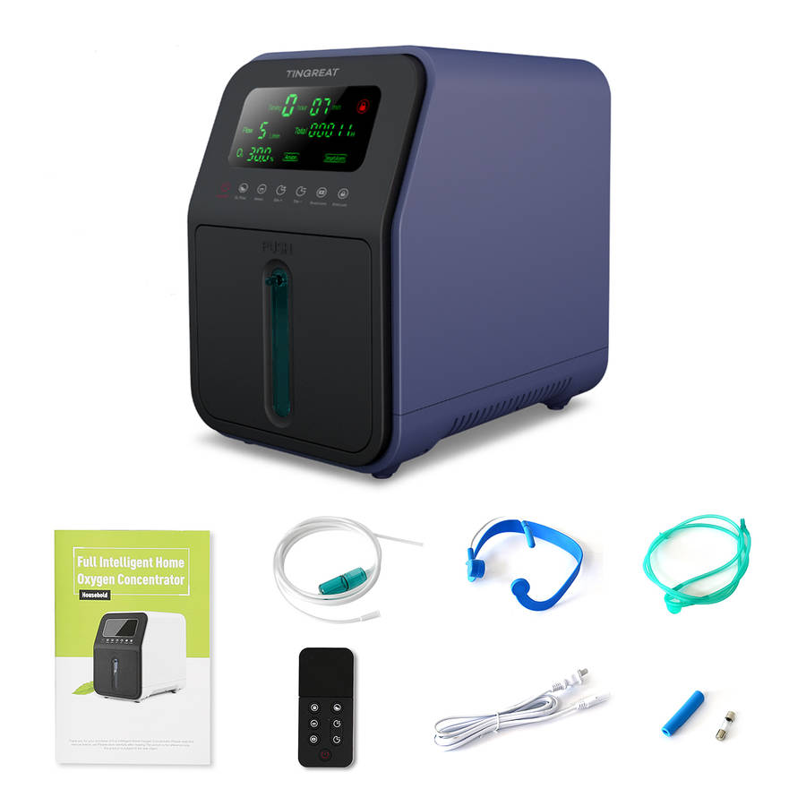 OSTO SYK-608 Oxygen Concentrator 1-5L Oxygen Flow Regulation Household Portable Small Oxygen Machine