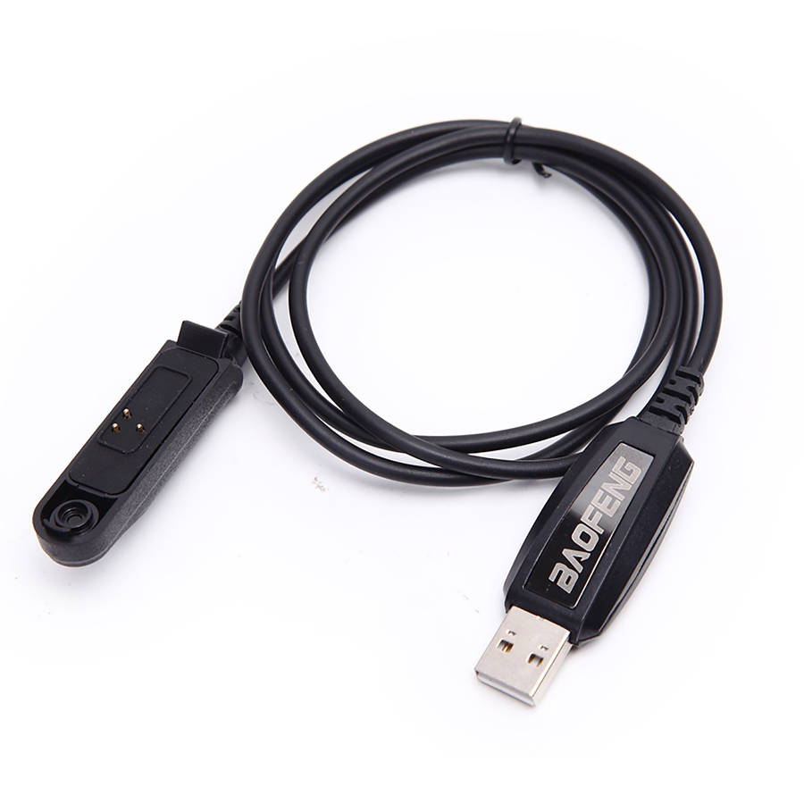 BAOFENG Two Way Walkie Talkie USB Programming Cable CD Firmware For Plus Radio