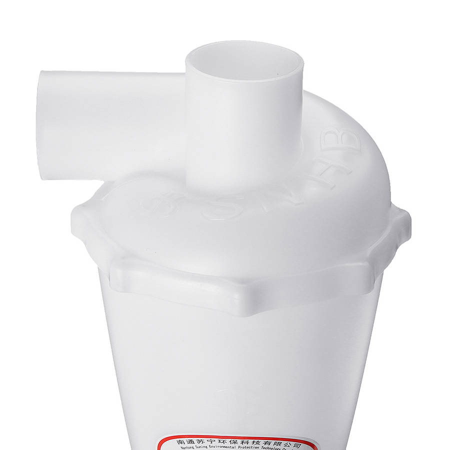 DIY White SN50T6 Turbocharged Cyclone Dust Collector Cyclone Separator Indu
