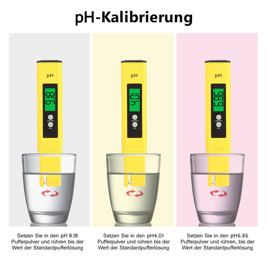 LIUMY Digital PH Meter 0.01 pH Water Quality Test for Household Drinking Water Pool Hydroponics