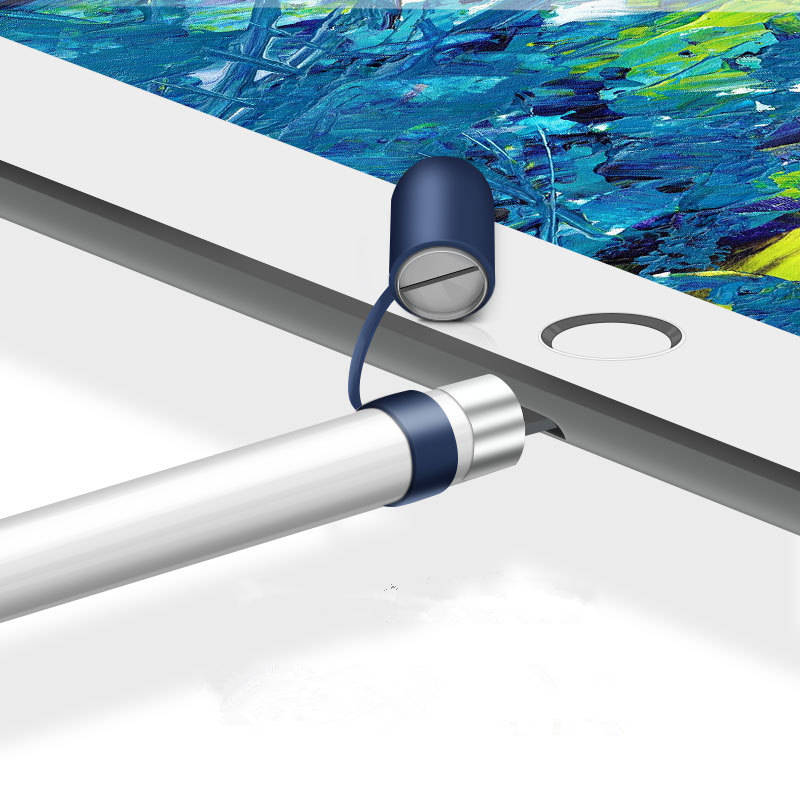 Bakeey Silicone Case Cover Apple Pencil Cap Holder / Nib Cover / Cable Adapter Tether for iPad Pro P