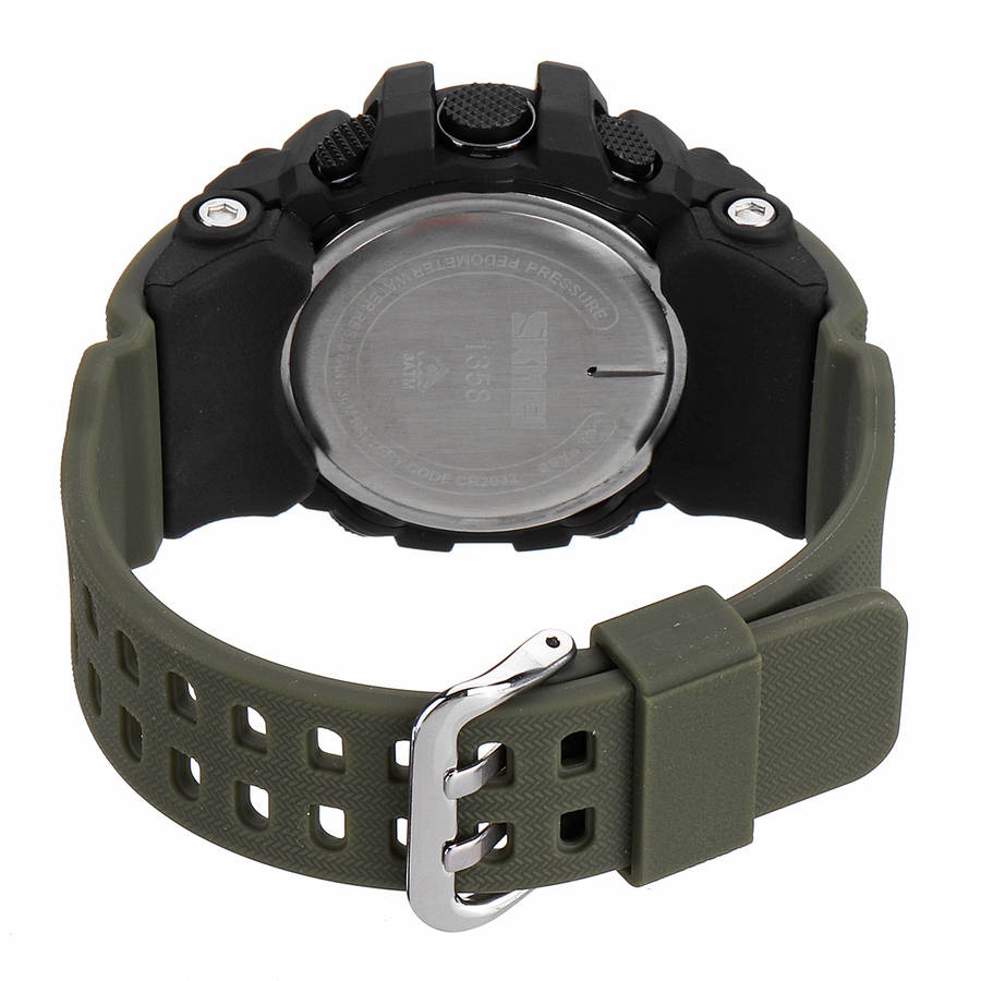 New SKMEI 1358 3ATM Waterproof Smart Watch Pedometer Barometer Thermometer Altimeter Smart Bra