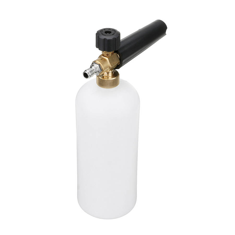 MATCC 1L Bottle Snow Foam Lance Car Washer Tool with 5PCS Pressure Washer Spray Nozzles