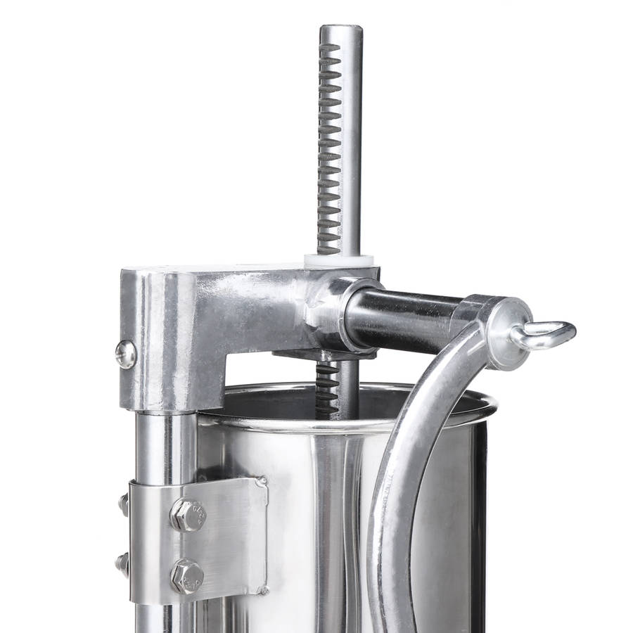 New Vertical Sucker 4L Stainless Steel Sausage Filler Sausage Maker Sausage Syringe Meat Tool