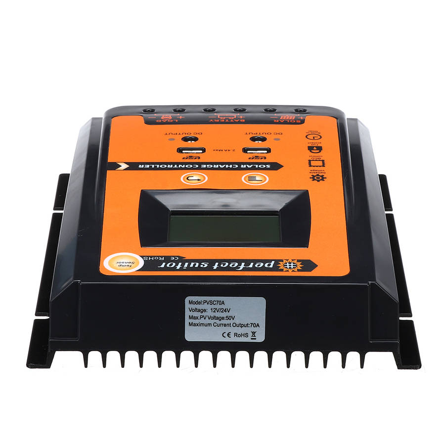 MPPT 30A/50A/70A Solar Panel Controller Solar Charge Controller Battery Regulator Solar Panel Chargi