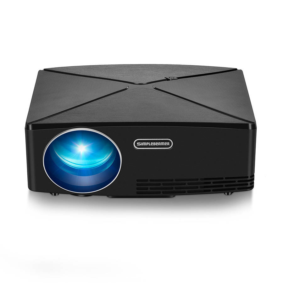 AUN C80 LED Projector LCD 2200 Lumens 1280x720 Resolution HD VGA USB Office Home Theater