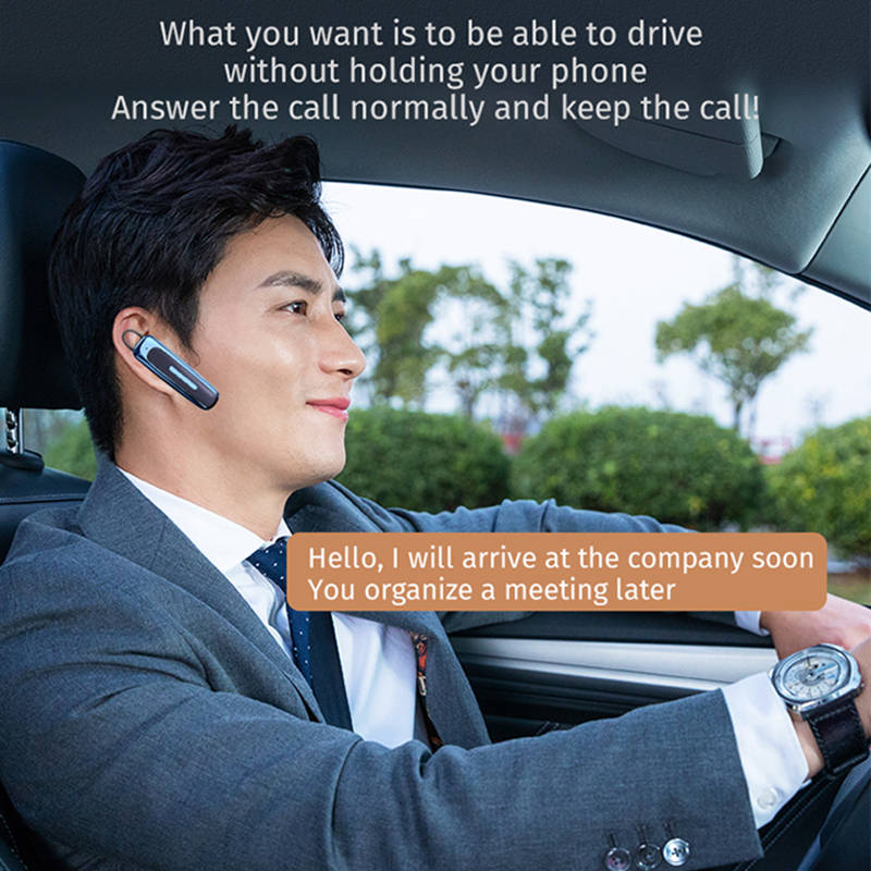 Bakeey E1 bluetooth Headset Stereo Ear-Hook Wireless Earphones 50 Hours Mini Sports Earbuds In-Ear H