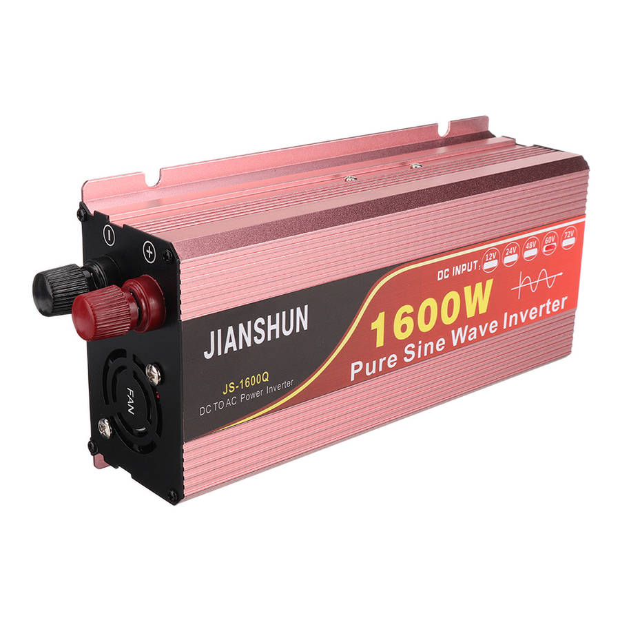 Intelligent Screen Solar Pure Sine Wave Power Inverter 1200W/1600W/2200W/3000W/3200W/6000W DC 12V/24
