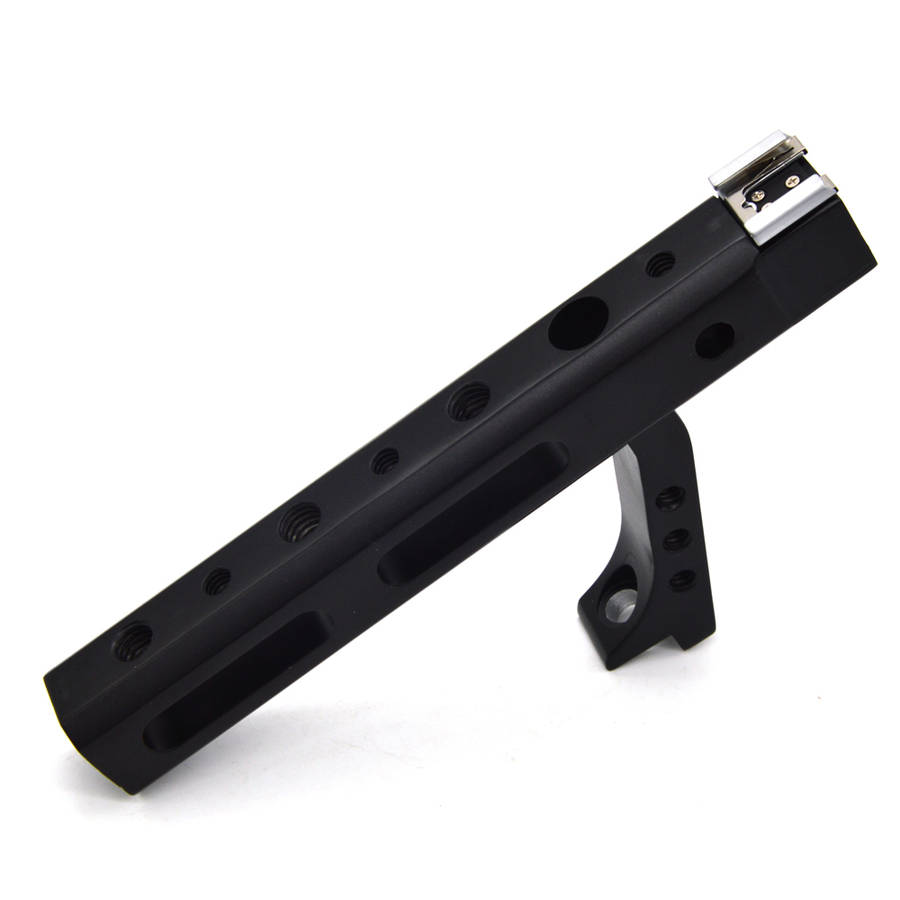 VELEDGE VD-07 Portable Aluminum Camera Cage Rig Stabilizer Top Handle Grip for DSLR Camera DV Mount