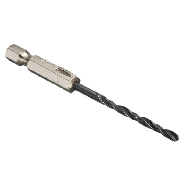 15pcs 3/4/5mm HSS 1/4 Inch Hex Shank Twist Drill Bit