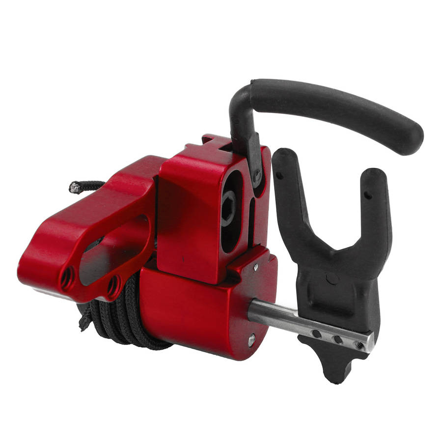 Archery Target Compound Bow Arrow Drop Away Arrow Rest Holder With Cord Lock Adjustable Right Hand C