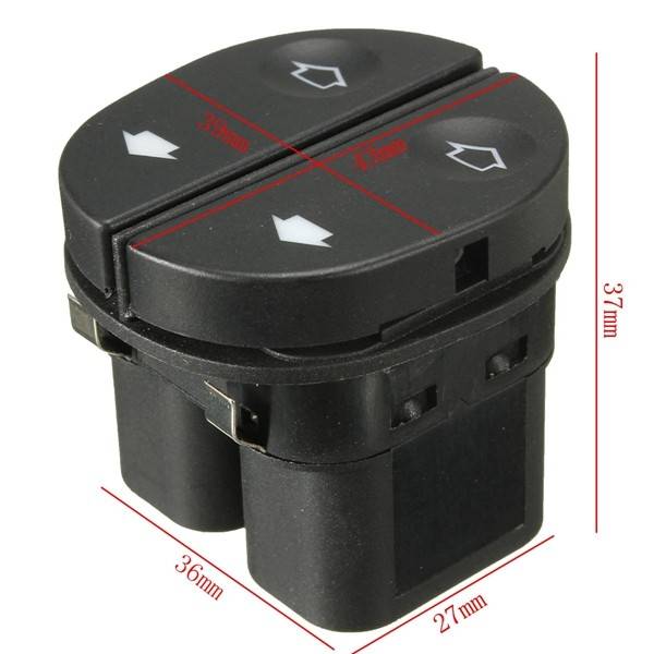 Electric Window Lifter Winder Switch Driver Side For Ford Fiesta MK6 Fusioh