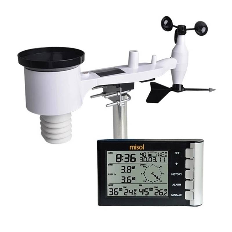 MISOL WH5300 Professional Weather Station Wind Speed Wind Direction Temperature