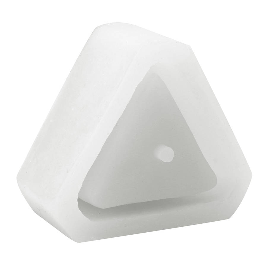 3D Flower Pot Silicone Mold Handmade Triangular Concrete Diy Succulent Plants Pot Making Mould