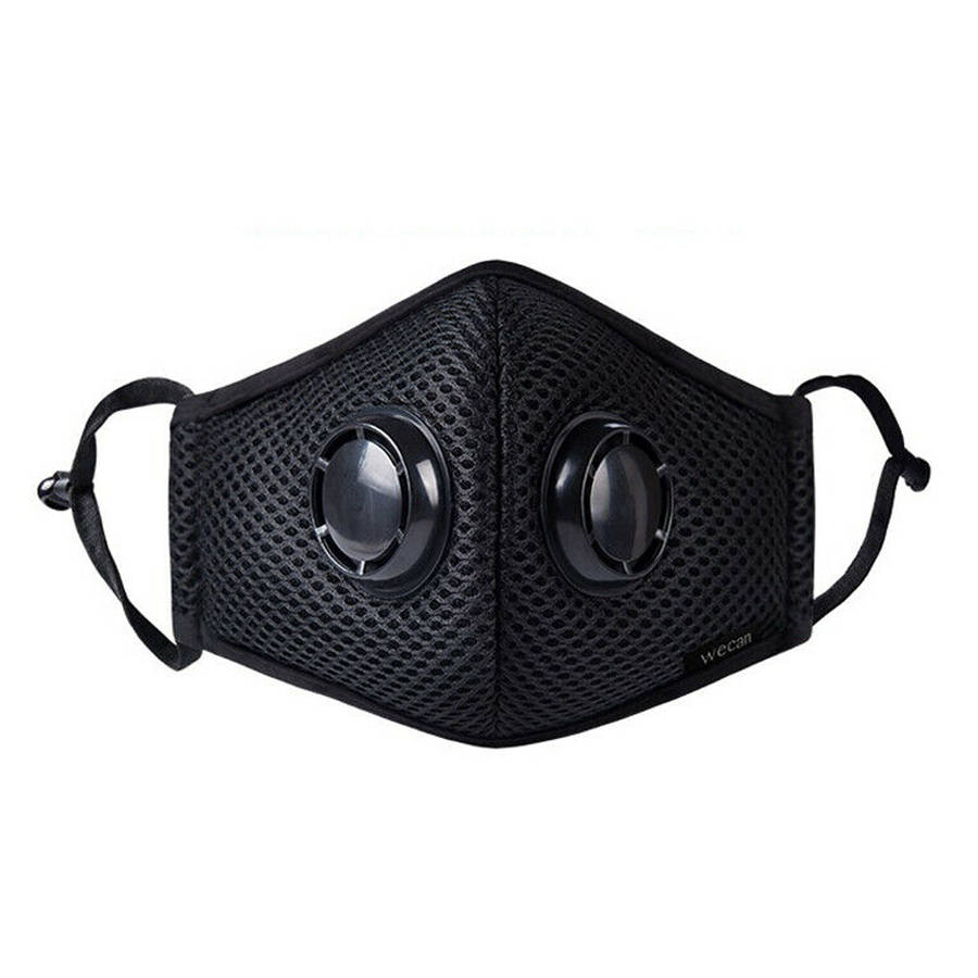 New 4 Layers Dust Pollution Face Mask Cover Washable Air Filter Anti PM2.5 Mask