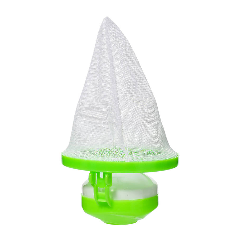 Floating Pet Fur Catcher Laundry Lint Pet Hair Remover For Washing Machine (Color1 Green)