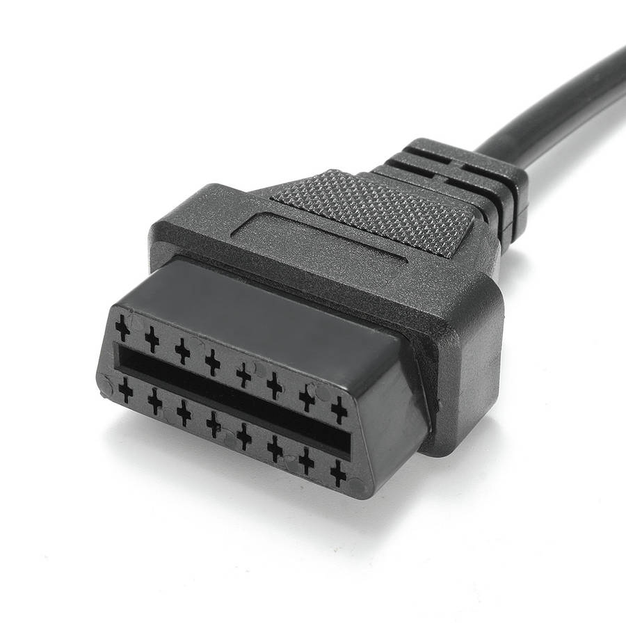 12Pin OBD1 to 16 Pin OBD2 Convertor Connector Adapter Cable For GM Chevrolet GMC