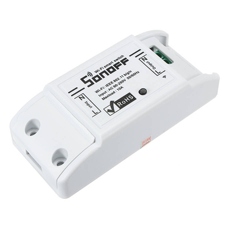 2Pcs SONOFF Basic 10A 2200W WIFI Wireless Smart Switch Remote Control Socket APP Timer AC90-250V 50/