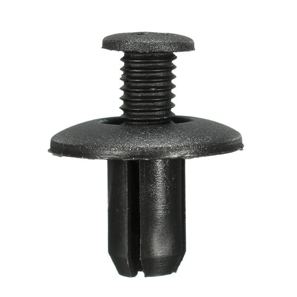 100pcs 8mm Plastic Rivets Fastener Clips Pushpin For Car Auto Fender Bumper