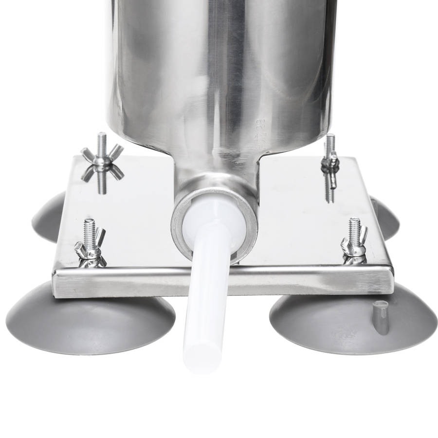 New Vertical Sucker 4L Stainless Steel Sausage Filler Sausage Maker Sausage Syringe Meat Tool