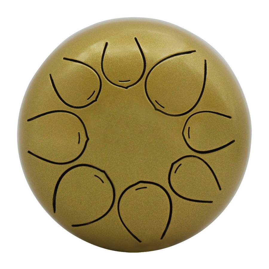 New Mebite 5 Inch Ethereal Drum Steel Tongue Percussion Musical Drum With Drum S
