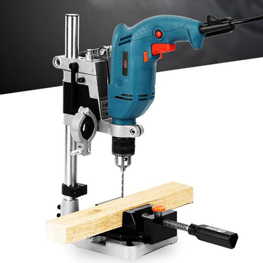 Electric Drill Bracket 400mm Single/Double Head Drilling Holder Grinder Rack Stand Clamp Be (Type A)