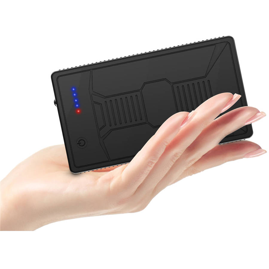 3-in-1 15000mAh 12V 5V Portable Charger Power Bank Built in LED Flashl