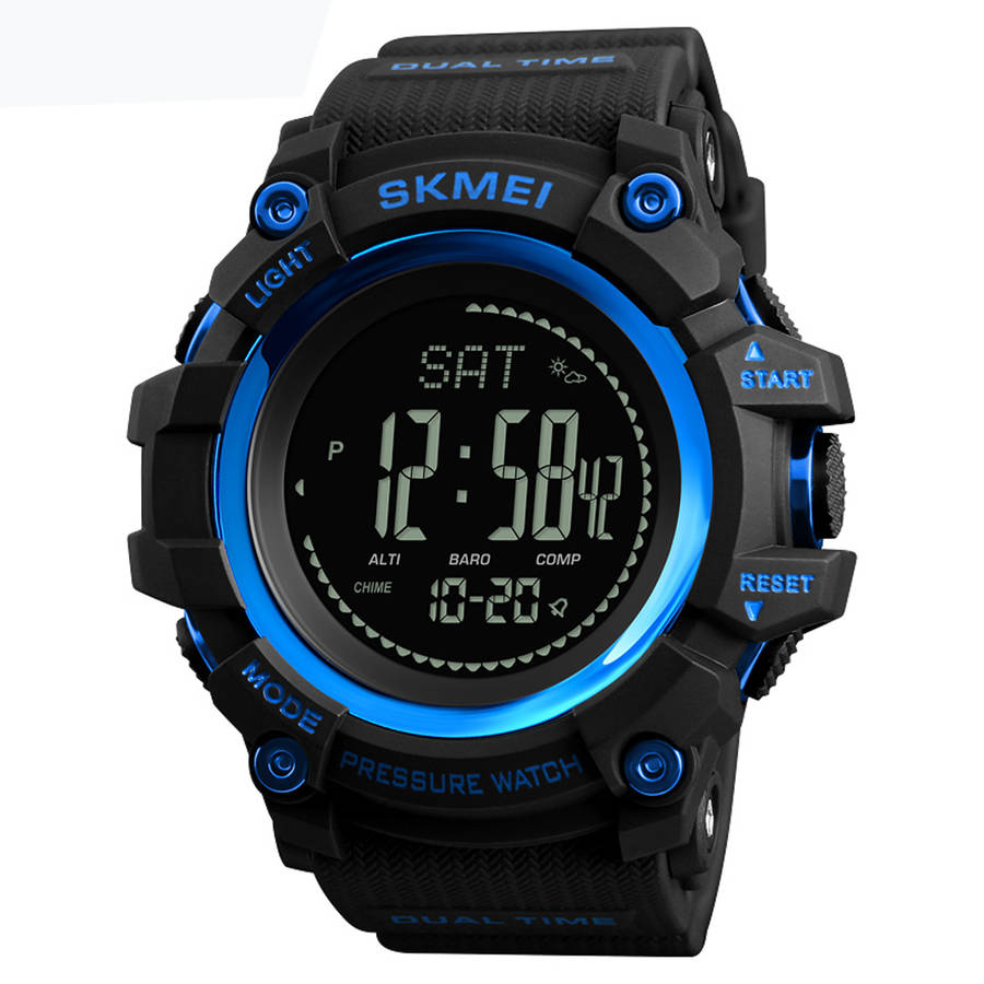 New SKMEI 1358 3ATM Waterproof Smart Watch Pedometer Barometer Thermometer Altimeter Smart Bra